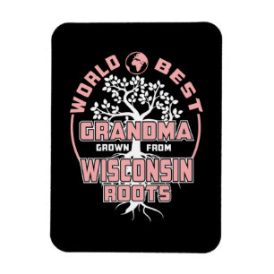 Magnet Flexible Father's Day   World Best Grandma
