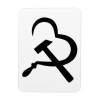 Faucille Et Marteau, Cœur, Amour, Communisme