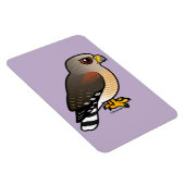 Magnet Flexible Faucon à épaulettes rouges (Côté Droit)