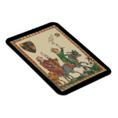 Magnet Flexible Fauconnerie, Codex Manesse du 14e siècle (Côté Droit)