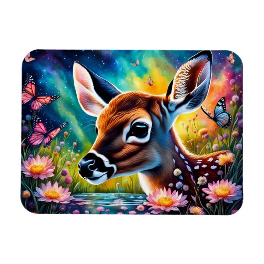 Magnet Flexible Faune dans Meadow Pond (Horizontal)