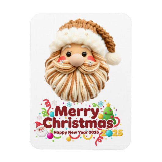 Magnet Flexible faux yarn pattern, notch-hook style, textured (Vertical)