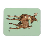Magnet Flexible Fawn with Mint arrière - plan (Horizontal)