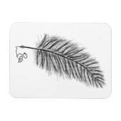 Magnet Flexible Feather Quill la voix des pensées et des émotions (Horizontal)