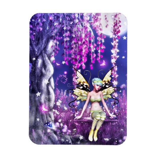 Magnet Flexible Fée adorable (Vertical)