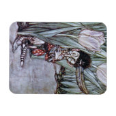 Magnet Flexible Fée de jardin (Horizontal)