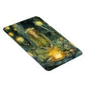 Magnet Flexible Fée de la forêt enchantée au feu (Côté Droit)
