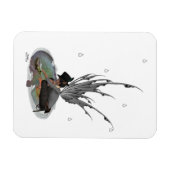 Magnet Flexible Fée de pluie avec grenouille aimant flexible (Horizontal)