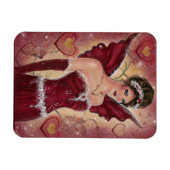Magnet Flexible Fée de Saint Valentin de Holly Heart par Renee (Horizontal)