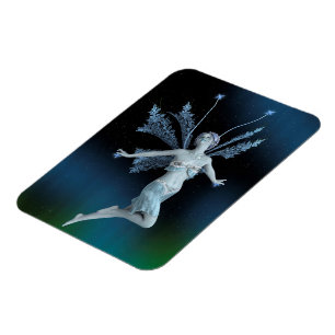 Magnet Flexible Fée d'hiver