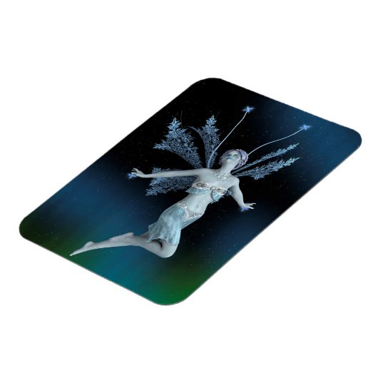 Magnet Flexible Fée d'hiver (Côté Gauche)