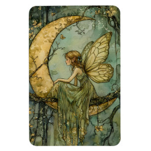 Magnet Flexible Fée et croissant de lune
