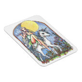 Magnet Flexible Fée et licorne (Côté Droit)