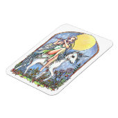 Magnet Flexible Fée et licorne (Côté Gauche)