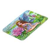Magnet Flexible Fée sur Lily Pad (Côté Gauche)