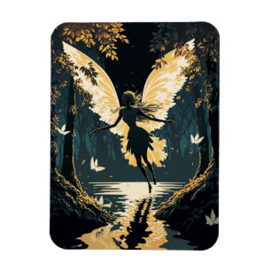 Magnet Flexible Fée vintage