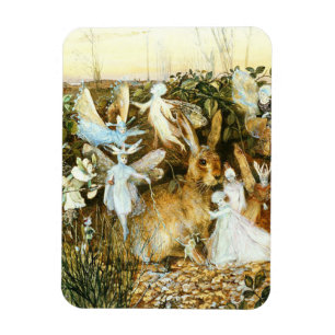 Magnet Flexible Fées et lapin