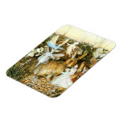 Magnet Flexible Fées et lapin (Côté Gauche)