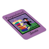 Magnet Flexible Félicitations au diplômé ! Aimant flexible personn (Côté Droit)