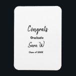 Magnet Flexible Félicitations classe d'ajouter le nom d'année scol<br><div class="desc">conception</div>