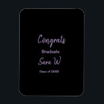 Magnet Flexible Félicitations classe d'ajouter le nom d'année scol<br><div class="desc">conception</div>