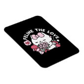 Magnet Flexible Feline the Love - Design de chat de la belle Valen (Côté Droit)