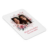 Magnet Flexible Feliz Día de las Madres Custom Photo Spanish (Côté Droit)