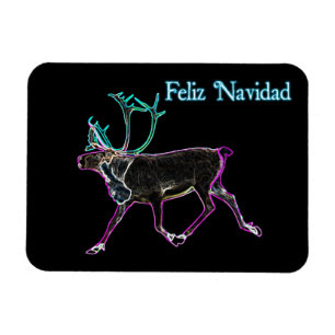 Magnet Flexible Feliz Navidad - Caribou électrique