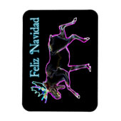 Magnet Flexible Feliz Navidad - Oie électrique (Vertical)