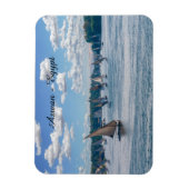 Magnet Flexible Feluccas le long du Nil - Assouan, Egypte (Vertical)