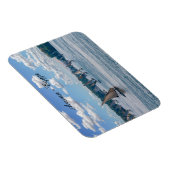 Magnet Flexible Feluccas naviguant le long du Nil - Assouan, Égypt (Côté Droit)