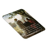 Magnet Flexible Femme au puits, religieuse (Côté Droit)