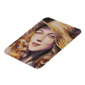 Magnet Flexible Femme avec casquette (Côté Gauche)