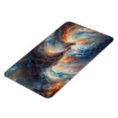 Magnet Flexible Femme céleste dans l'art cosmos de feu (Côté Gauche)