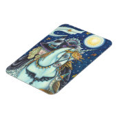 MAGNET FLEXIBLE FEMME-CHEVAL SANS TÊTE, UNICORN & OWL, COURSE-CHEV (Côté Gauche)