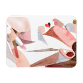 Magnet Flexible Femme d'âge d'or (Horizontal)