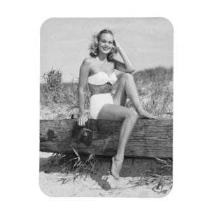 Magnet Flexible Femme dans le bikini