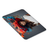 Magnet Flexible Femme de mode art (Côté Droit)