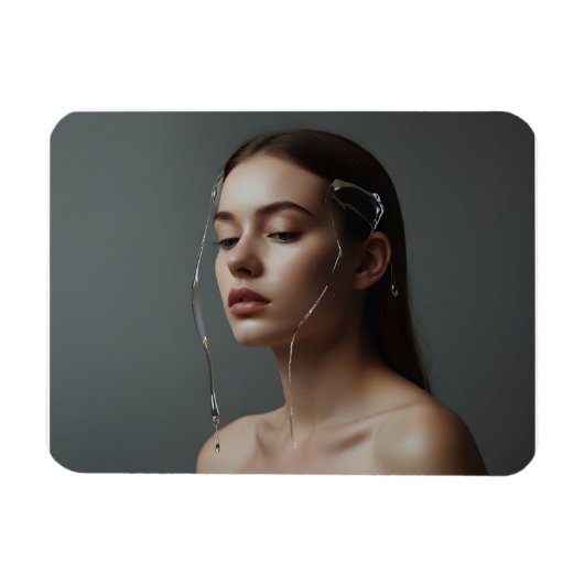 Magnet Flexible Femme de mode art (Horizontal)