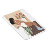 Magnet Flexible Femme en repos (Côté Droit)