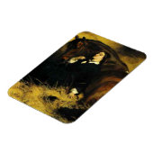 Magnet Flexible Femme et Cheval (Côté Gauche)
