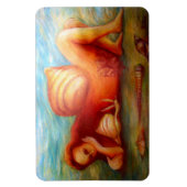 Magnet Flexible Femme et son foyer (Vertical)