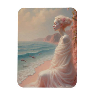 Magnet Flexible Femme éthérée sur Dreamy Beach