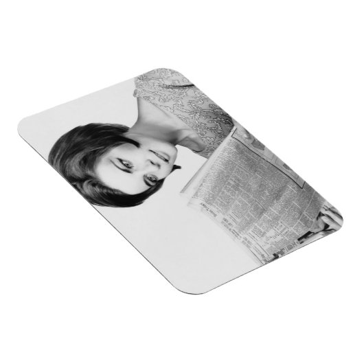 Magnet Flexible Femme Lecture journal (Côté Droit)