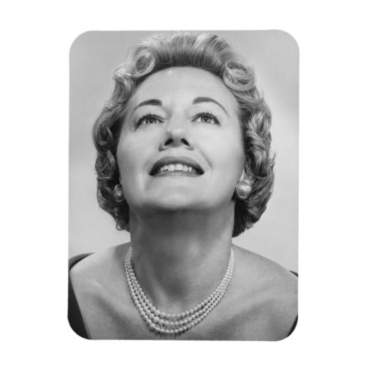 Magnet Flexible Femme qui regarde (Vertical)