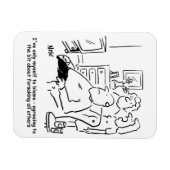 Magnet Flexible Femme regrette ses voeux de mariage (Horizontal)