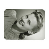 Magnet Flexible Femme souriante 2 (Horizontal)