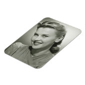 Magnet Flexible Femme souriante 2 (Côté Gauche)