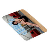 Magnet Flexible Femme Vintage (Côté Droit)