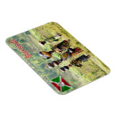 Magnet Flexible Femmes Batwa - (Côté Droit)